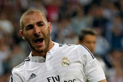 Benzema se raduje z gólu