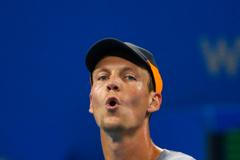 Tomáš Berdych na turnaji v Pekingu 2014