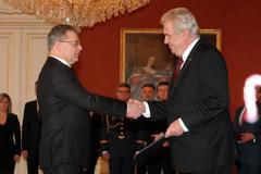 Jmenování vlády Bohuslava Sobotky