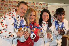 Návrat olympionici - přílet do Prahy