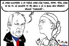 kvitová huml kresba