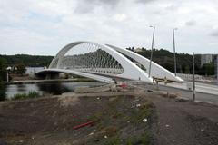 Zatěžkávací zkoušky Trojského mostu