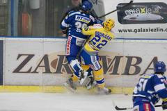 Zlín vs. Brno, utkání hokejové extraligy