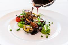 Terasa u Zlaté studně