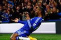 Drogba slaví gól Chelsea