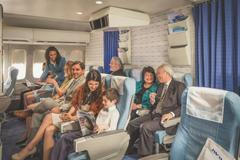 Pan Am Experience - restaurace v letadle