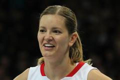 Basketbal, ČR-USA: Eva Vítečková