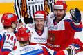 Channel One Cup, Rusko - Česko: Alexej Jemelin, Ilja Kovalčuk, Pavel Dacjuk a Alexander Radulov