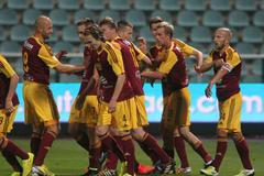 Dukla vs. Sparta, utkání Synot ligy