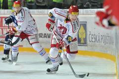 Finále: Třinec - Vítkovice (David Květoň, Vojtěch Polák)