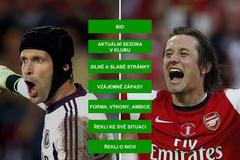h2h - fotbal - Čech vs Rosický