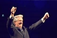 Uruguayský prezident Tabaré Vázquez