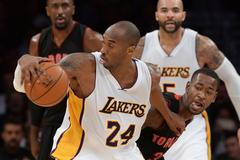NBA: Toronto Raptors at Los Angeles Lakers (Bryant)