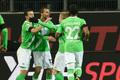 Radost fotbalistů Wolfsburgu