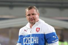 Trénink české reprezentace: Vrba