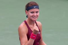 Lucie Šafářová na turnaji v Montrealu 2014