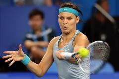 Lucie Šafářová na Hopmanově poháru 2015