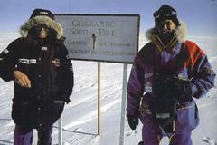 Reinhold Messner na jižním pólu
