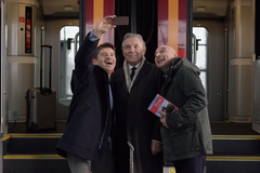 Reklama rakouských drah s Karlem Gottem