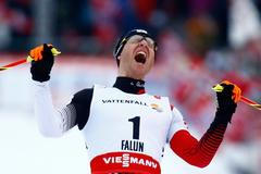 Rakušan Gruber slaví zlato v závodu severské kombinace na MS