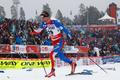 Bauer of the Czech Republic competes in the men's cross country 50 km mass start classic race during heavy snowfall at the Nordic World Ski Championships in Falun