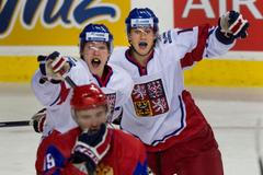 MS do 20 let: Česko - Rusko (Jaškin, Culek, radost)