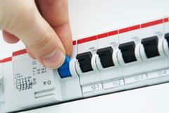 Elektřina, pojistky, ilustrační foto