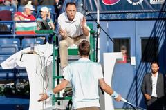 Tomáš Berdych na turnaji v Dubaji 2015