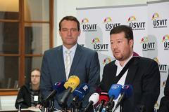 Radim Fiala a Tomio Okamura