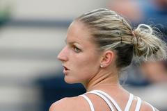 Karolína Plíšková v semifinále turnaje v Dubaji 2015