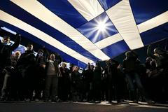 Řecko, vlajka, ilustrační