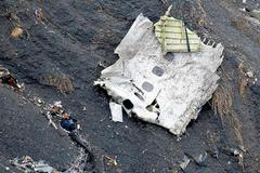 Místo nehody Airbusu A320 u Seyne-les-Alpes