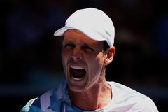 Tomáš Berdych ve třetím kole Australian Open