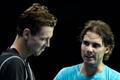 Tomáš Berdych a Rafael Nadal na Turnaji mistrů 2013