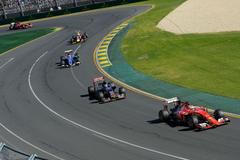 F1, VC Austrálie 2015: Sebastian Vettel, Ferrari a Daniel Ricciardo, Red Bull