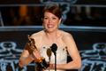 Julianne Moore accepts the Oscar for Best Leading Actress for her role in "Still Alice" at the 87th Academy Awards in Hollywood, California