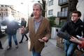 British television presenter Jeremy Clarkson leaves his home in London