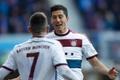 Robert Lewandowski slaví branku v Bundeslize