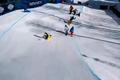 Finálové jízda snowboardcrossu žen na X-Games