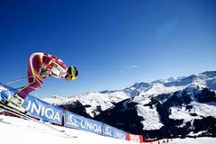 Kjetil Jansrud při tréninku na SP v Saalbachu