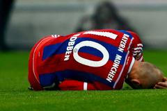 Zraněný Arjen Robben