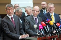 Podpis koaliční smlouvy