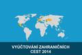 Vyúčtování zahraničních cest 2014
