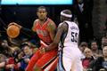 NBA: Portland - Memphis Grizzlies: LaMarcus Aldridge (12) - Zach Randolph (50)