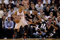 NBA: Oklahoma City Thunder at Miami Heat (Westbrook, Cole)
