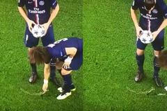 Video: David Luiz smazal sprej při utkání Ligy mistrů