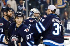 NHL: St. Louis Blues at Winnipeg Jets (Frolík, Pavelec)