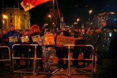 Odpůrci Pegidy v Mnichově