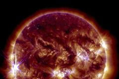 Erupce na slunci za posledních 5 let