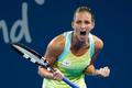Karolína Plíšková na turnaji v Brisbane